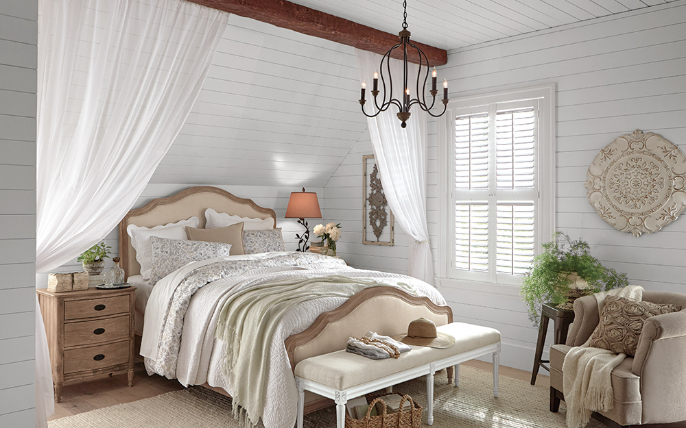 Bedroom Makeovers Using Home Depot Furniture and Decor