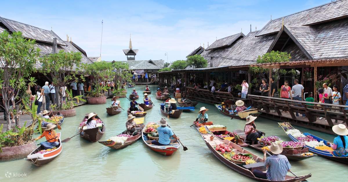 Thailand's Floating Market.